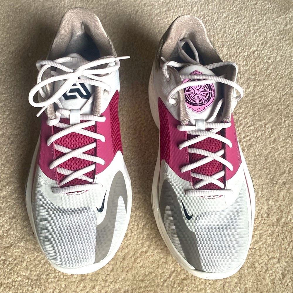 Nike Zoom Freak 4 DJ6149-002 Men's Low Top Basketball Shoes 12